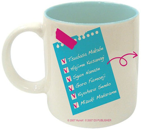 VitaminX - Fuumonji Gorou - Kusanagi Hajime - Madarame Mizuki - Makabe Tsubasa - Nanase Shun - Sendou Kiyoharu - Mug (Broccoli)