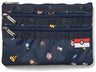 Pokémon - 3-Zip Cosmetic Pouch - Pokemon and Flowers (Pokémon Center, LeSportsac)