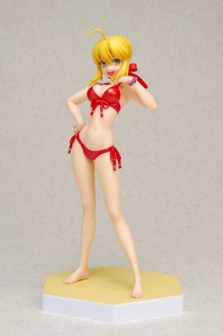 Fate/EXTRA - Saber EXTRA - Beach Queens - 1/10 - Red Edition, Swimsuit ver. (Wave)