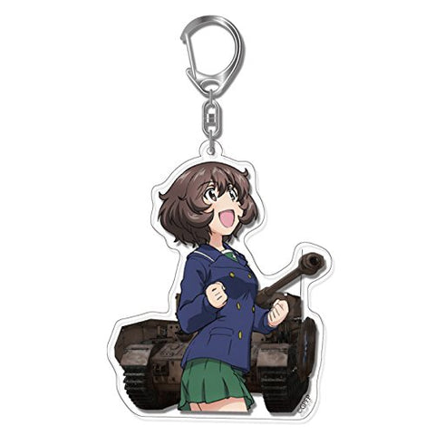 GIRLS und PANZER das Finale - Acrylic Key Chain - Akiyama Yukari