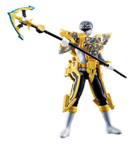 Kaizoku Sentai Gokaiger - Gokai Silver - Ranger Key Series - Auto Morphing Armor System Gokai Silver Gold Mode (Bandai)