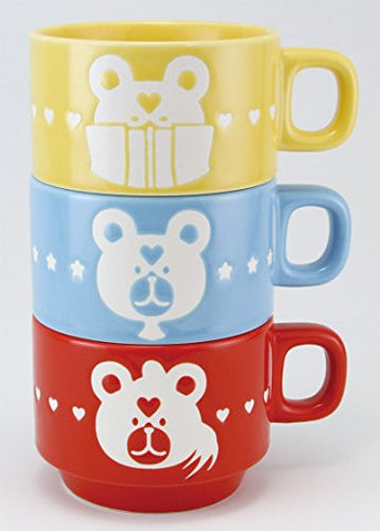 Aoki Hagane no Arpeggio: Ars Nova - Haruna - Iona - Takao - Mug - Pair-Dot - Stackable Mug - Kirikuma, Trident Set (Pit-Road)
