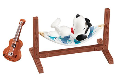 Peanuts - Snoopy - Candy Toy - Snoopy`s West Coast House - 1 - On the Skateboard (Re-Ment)