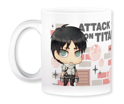 Shingeki no Kyojin - Levi - Eren Yeager - Mug - Cleaning ver. (Gift)