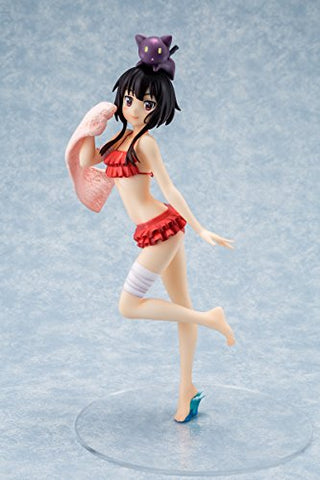 Kono Subarashii Sekai ni Shukufuku o! 2 - Chomusuke - Megumin - 1/7 - Swimsuit ver. (Bell Fine)
