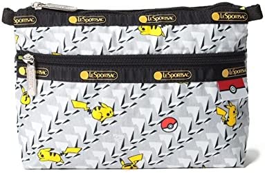 Pokémon - Cosmetic Clutch - Pikachu Monogram (Pokémon Center, LeSportsac)