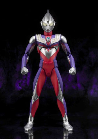 Ultraman Tiga - Ultra-Act - Multi Type, Renewal ver. (Bandai)