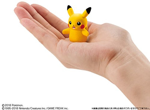 Pocket Monsters - Pikachu - Candy Toy - Bandai Shokugan - Pokemofu Doll - ♂ (Bandai)