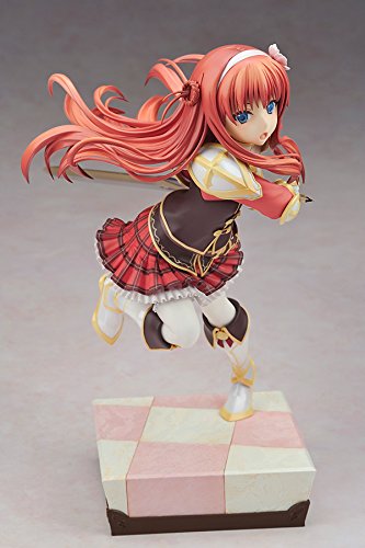 Dungeon Travelers 2: Alisia Heart PVC Figure (Yamiochi Version) | Dynamic Posing With Swords | 9.56" Tall Collectible