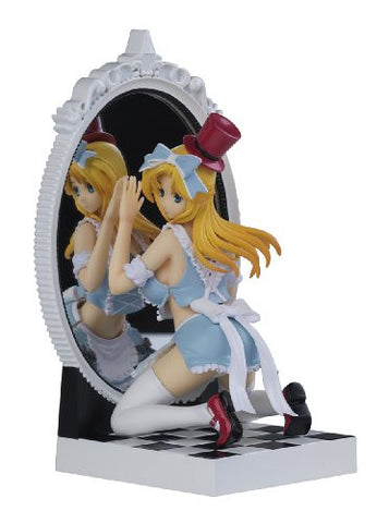 Kagami no Kuni no Alice - Alice - Fairy Tale Figure - 1/8 - Blue Dress ver. (Kaitendoh, Lechery)