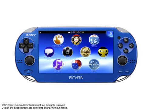 PSVita PlayStation Vita - Wi-Fi Model (Sapphire Blue) - Solaris Japan