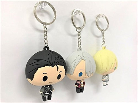 Yuri!!! on Ice - Victor Nikiforov - Keyholder - The Macaronz - Rubber Keychain