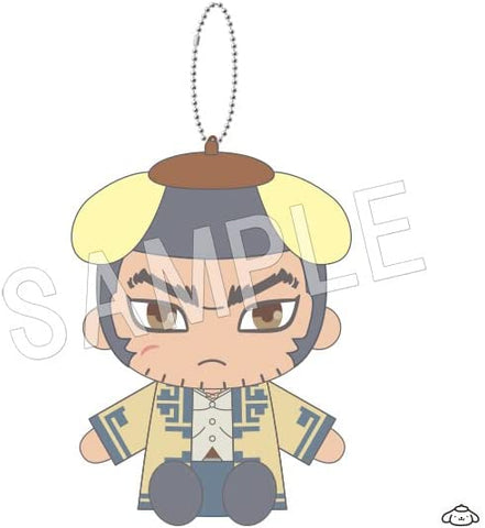 Golden Kamuy - Sanrio Characters - Tanigaki Genjirou - Golden Kamuy x Sanrio Characters - Osuwari Nuigurumi Mascot - Plush Mascot - Pom Pom Purin (Chugai Mining)