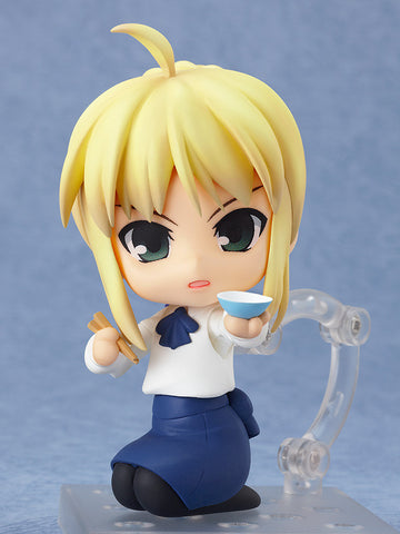 Fate/Stay Night - Saber - Nendoroid #225 - Full Action Plain Clothes Ver. (Good Smile Company, Hobby Japan)