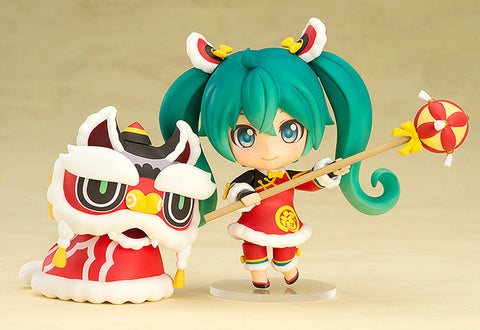 Vocaloid - Hatsune Miku - Nendoroid #654 - Lion Dance Ver. (Good Smile Company)