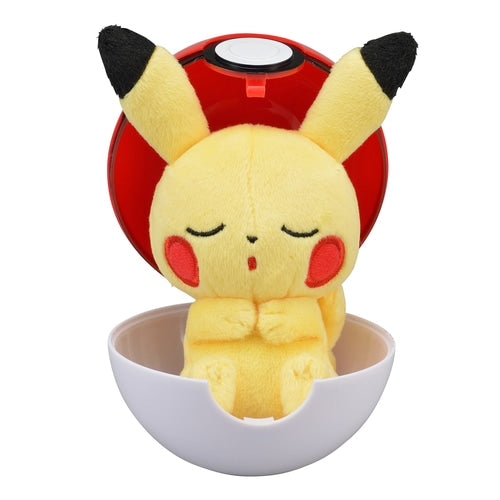 pikachu pokeball plush