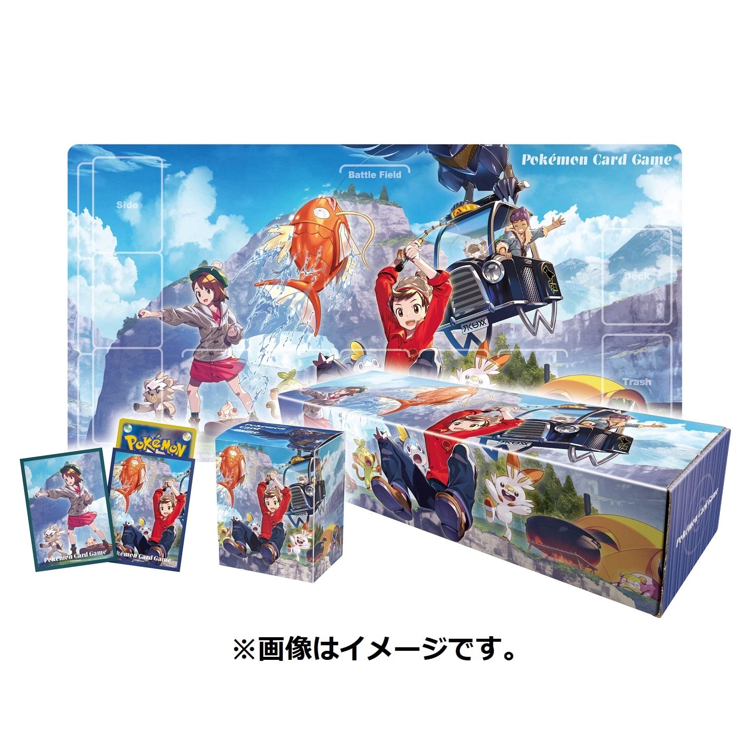 Pokemon Trading Card Game - Play Mat Set - Masaru and Yuri (Pokemon Ce - Solaris Japan Pokemon Trading Card Game - Play Mat Set - Masaru and Yuri (Pokemon Ce - Solaris Japan