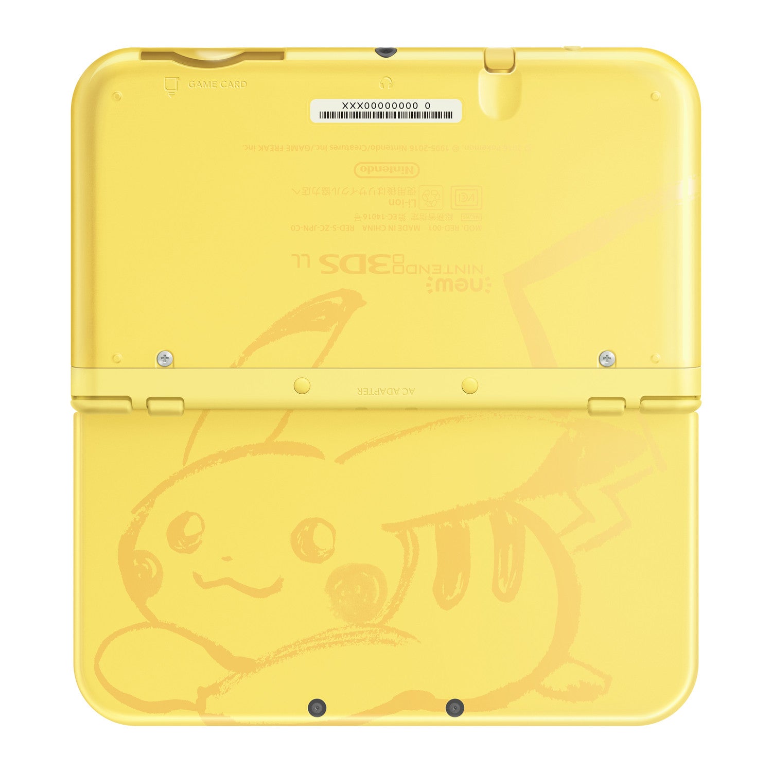 New Nintendo 3DS LL Pikachu Yellow - Solaris Japan