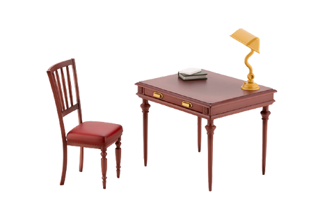 Sousaishojoteien - After School Retro Desk - 1/10 (Kotobukiya)