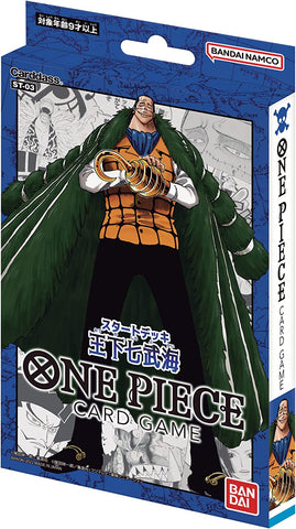One Piece Trading Card Game - Seven Warlords of the Sea - ST-03 - Starter Deck - Japanese Ver (Bandai)