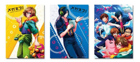 Meganebu! - Souma Akira - Minabe Yukiya - Hachimine Takuma - Kamatani Mitsuki - Kimata Hayato - Clear Poster Set 02 (Dezaegg)