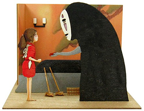 Sen to Chihiro no Kamikakushi - Kaonashi - Ogino Chihiro - Miniatuart Kit Studio Ghibli Mini MP07-59 (Sankei)