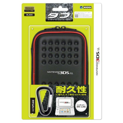 3DS LL ソフト付き Tough Pouch for 3DS LL (Black) - Solaris Japan