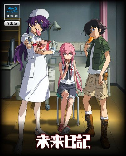 Future Diary / Mirai Nikki Vol.5 [Blu-ray+CD Limited Edition]