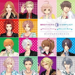 BROTHERS CONFLICT Passion Pink&Brilliant Blue Original Soundtrack