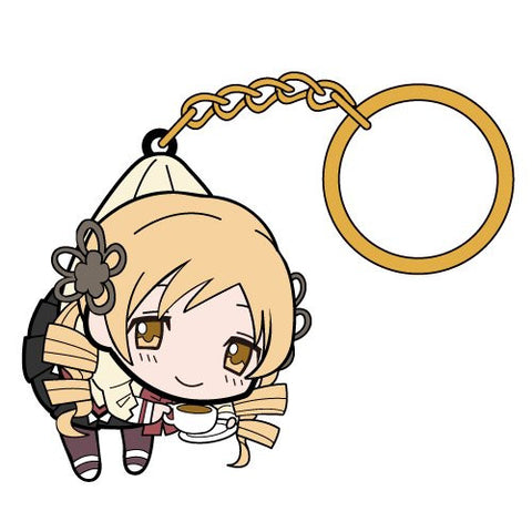 Gekijouban Mahou Shoujo Madoka★Magica: Hangyaku no Monogatari - Tomoe Mami - Tsumamare - Keyholder - Rubber Keychain (Cospa)