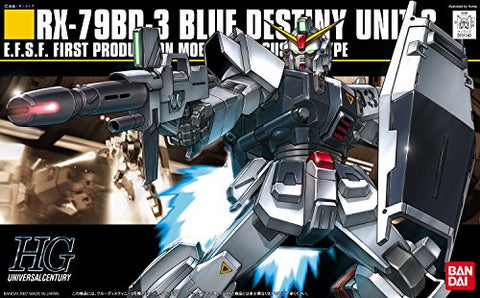 Kidou Senshi Gundam: Dai 08 MS Shotai - RX-79BD-3 Gundam Blue Destiny Unit 3 - HGUC 082 - 1/144 (Bandai)