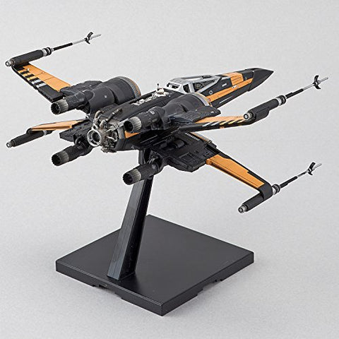 Star Wars: The Last Jedi - Spacecrafts & Vehicles - Star Wars Plastic Model - Poe's Boosted X-Wing Fighter - 1/72 (Bandai)