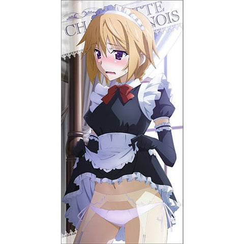 Infinite Stratos - Charlotte Dunois - Maid Ver. - 120cm Big Towel