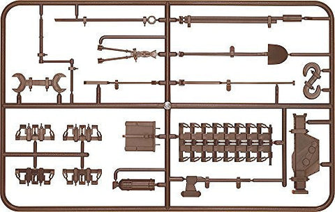 Girls und Panzer - Figma Vehicles - Panzer IV Ausf. D Tank Equipment Set (Brown) - 1/12 (Max Factory)
