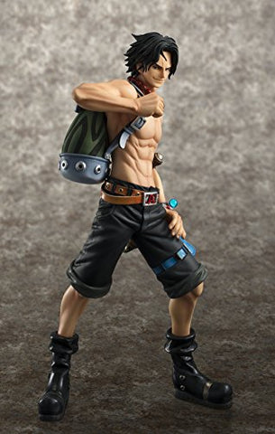 One Piece - Portgas D. Ace - Excellent Model - Portrait Of Pirates DX - 10th Limited Ver. (MegaHouse)