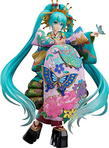 Vocaloid - Hatsune Miku - 1/7 - Chokabuki Kuruwa Kotoba Awase Kagami Ver. (Good Smile Company)