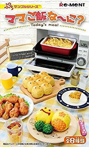 Miniature - Puchi Sample Series - Mama Gohan Na~ni? - 1 - Tear 'n' Share Bread (Re-Ment)