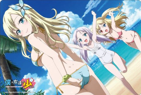 Boku wa Tomodachi ga Sukunai - Kashiwazaki Sena - Hasegawa Kobato - Takayama Maria - Large Format Mousepad - Mousepad (Broccoli)