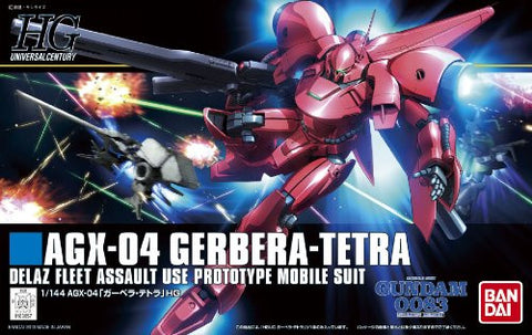 Kidou Senshi Gundam 0083 Stardust Memory - AGX-04 Gerbera Tetra - HGUC 159 - 1/144 (Bandai)