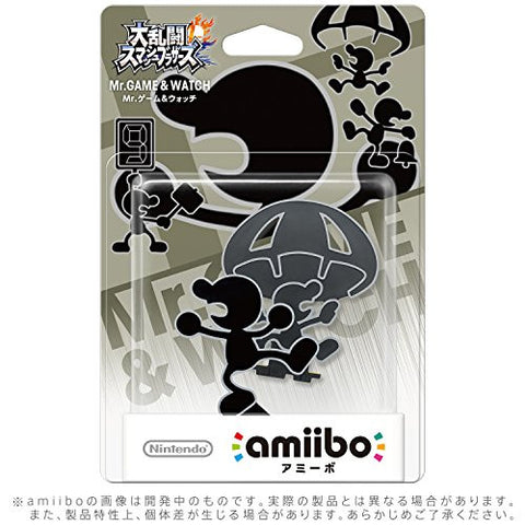 Dairantou Smash Bros. for Nintendo 3DS - Dairantou Smash Bros. for Wii U - Mr. Game & Watch - Amiibo - Amiibo Dairantou Smash Bros. Series (Nintendo)
