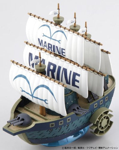 One Piece - Navy Warship - One Piece Grand Ship Collection (Bandai)