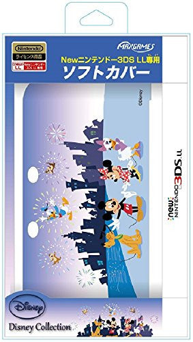 Soft Cover for New Nintendo 3DS LL (Mickey & Friends) - Solaris Japan