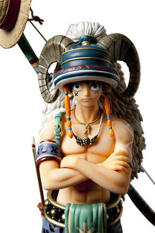 One Piece - Monkey D. Luffy - Door Painting Collection Figure - 1/7 - Animal ver. (Plex)