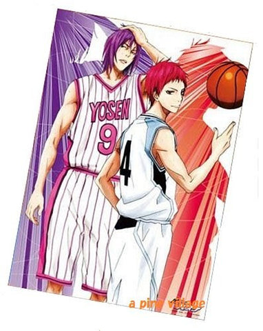 Kuroko no Basket - Akashi Seijuurou - Murasakibara Atsushi - Clear Poster (Movic)