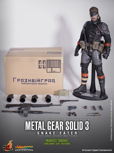 metal gear solid 3 sneaking suit Metal Gear Solid 3: Snake Eater 1/6 Scale Figure Naked Snake