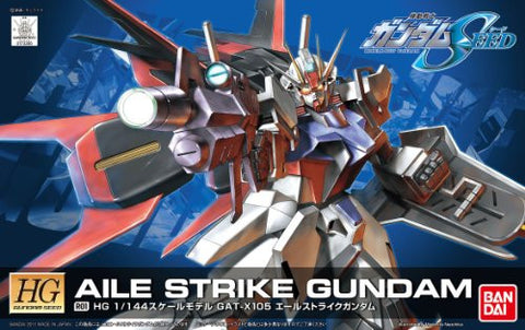 Kidou Senshi Gundam SEED - GAT-X105+AQM/E-X01 Aile Strike Gundam - HG Gundam SEED R01 - 1/144 - Remaster (Bandai)
