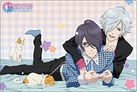 Brothers Conflict - Asahina Azusa - Asahina Tsubaki - Large Format Mousepad - Mousepad (Broccoli)