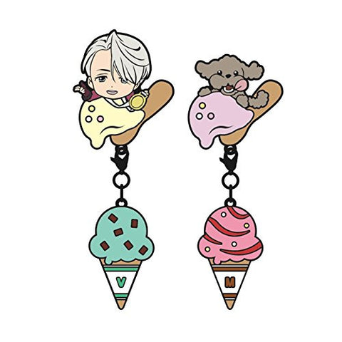 Yuri!!! on ICE - Toy's Works Collection - Niitengo Sisters - Pin Charm - Set - Nikiforov Victor - Makkachin