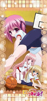 Ro-Kyu-Bu! - Minato Tomoka - Hakamada Hinata - Misawa Maho - Towel (Chara-Ani)