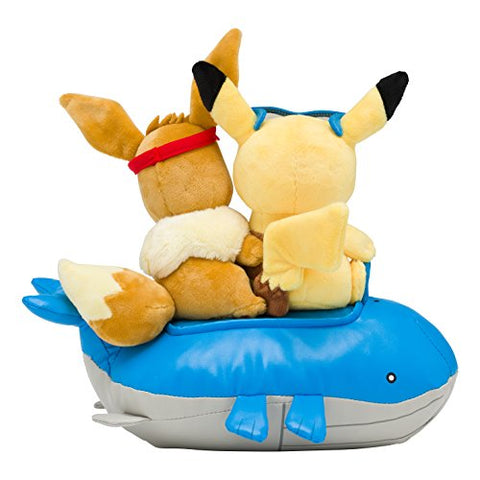 Pocket Monsters - Pikachu - Eievui - Whaloh - Pokécen Plush